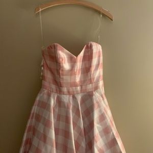 Fame & Partners Gingham Dress